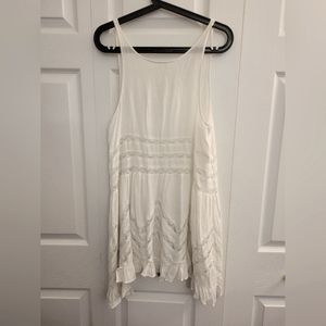 Free People Intimately Voile and Lace Trapeze Slip